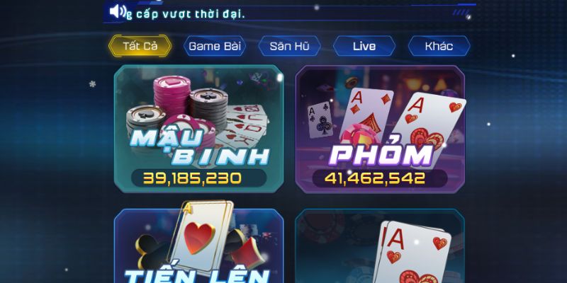 Hòa mình vào không gian casino trực tuyến đỉnh cao